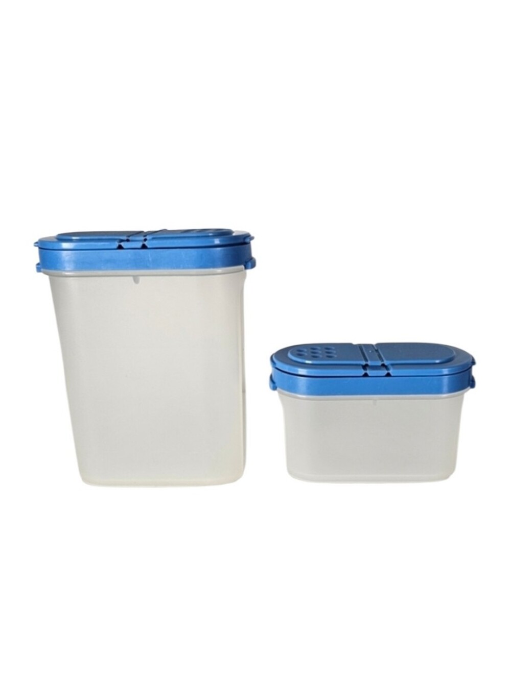 Vintage Tupperware Spice Storage Containers Set of 2